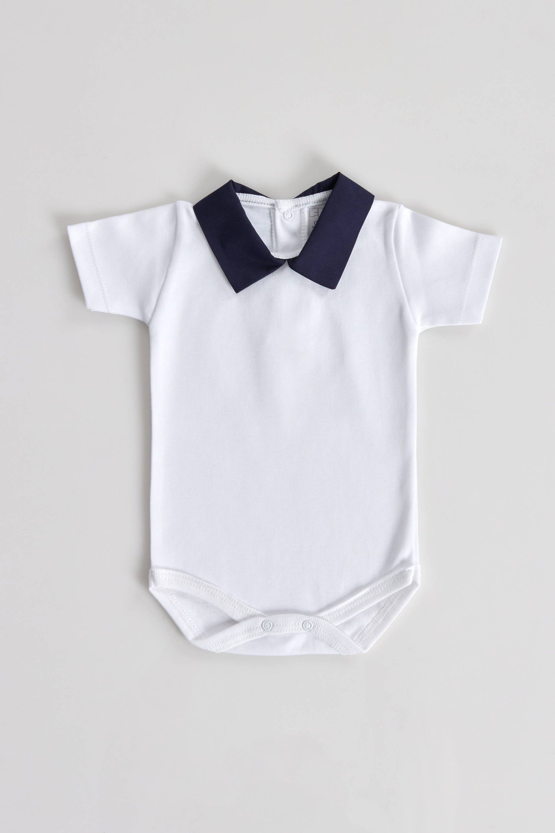 Babyromper met Kraag – 100% Katoen